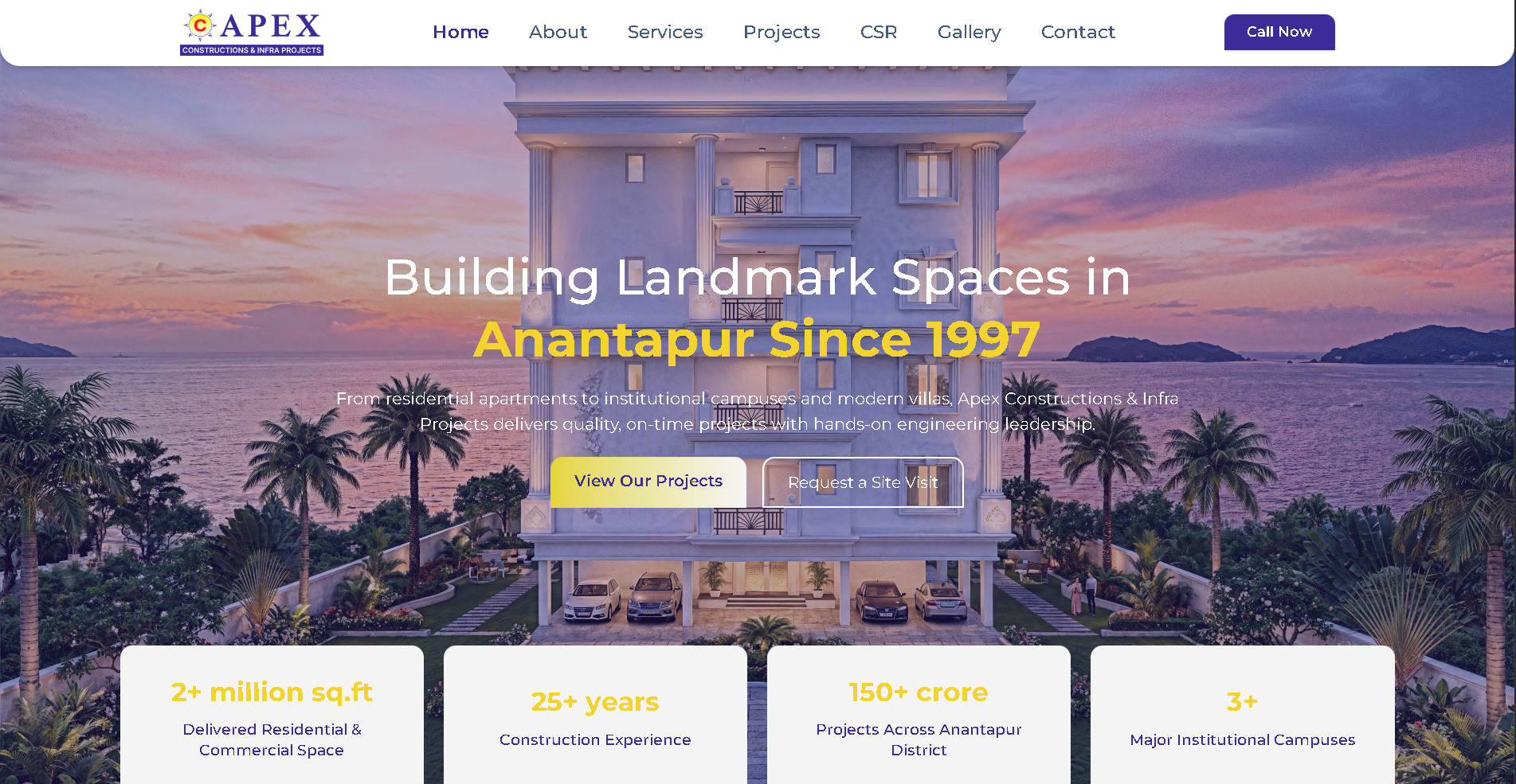 Apex Constructions – Residential & Commercial Projects